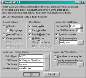 AutoFLAC GUI